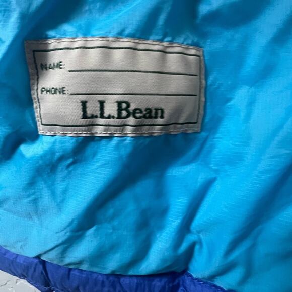 L.L.Bean Girls’ Ultra Light Down Puffer Coat Longer Length Size 14 / 16 - Picture 7 of 10
